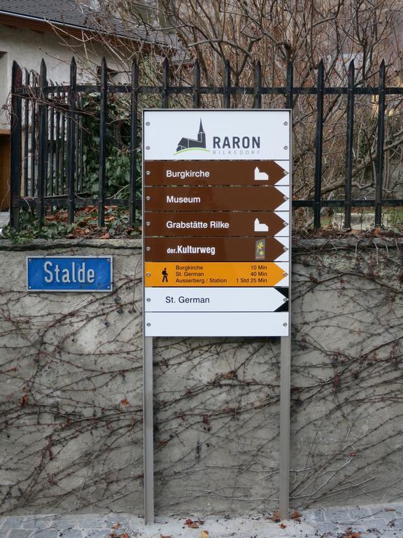 Apartment Rilkedorf Raron Kültér fotó